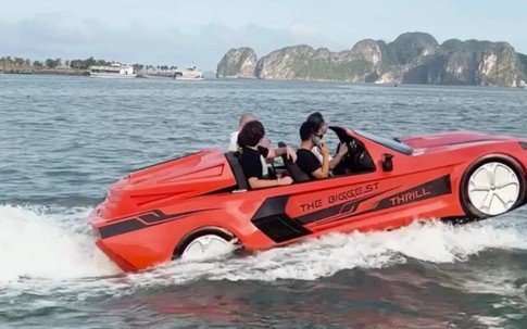 Quảng Ninh thông tin về việc xuất hiện 'ôtô nước' trên Vịnh Hạ Long
