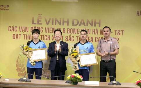 Tập đoàn T&T Group thưởng hơn 1 tỷ đồng cho kỳ tích bóng bàn Việt Nam tại Sea Games 32