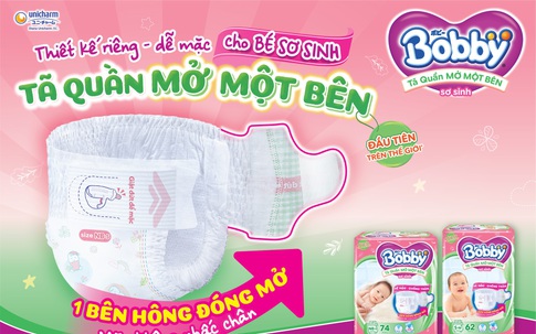 'Cơn sốt' Tã Quần Mở Một Bên Bobby dành cho bé sơ sinh