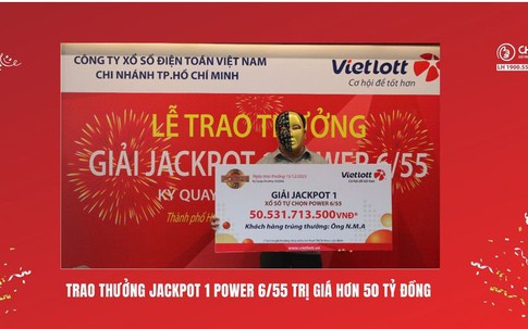 Cận cảnh tấm vé Vietlott mang hơn 50 tỷ giúp chủ nhân từ người thường thành tỷ phú trong tích tắc