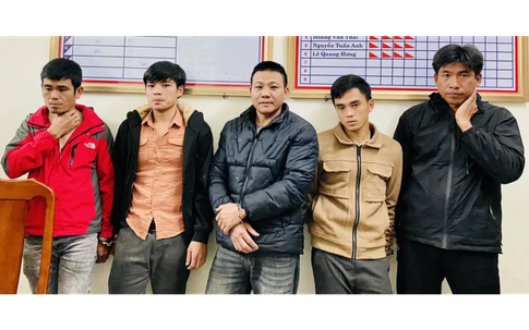 Hàng chục đối tượng ngang nhiên vác cưa vào rừng trộm hơn 40 tấn cây keo