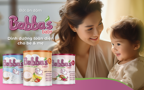 Bột ăn dặm - bước đệm dinh dưỡng tuyệt vời trong quá trình phát triển của bé