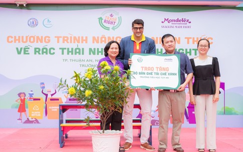 Mondelez Kinh Đô truyền cảm hứng bảo vệ môi trường đến hàng nghìn học sinh tại Việt Nam thông qua sáng kiến “Trash Right”