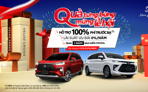 Chốt hạ cuối năm bằng khuyến mại khủng từ Veloz Cross và Avanza Premio