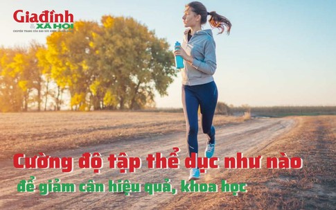 Cường độ tập thể dục như nào để giảm cân hiệu quả, khoa học