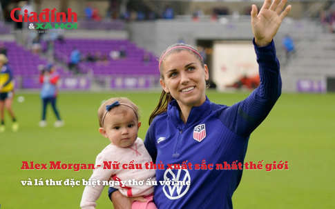 Alex Morgan - Nữ cầu thủ xuất sắc nhất thế giới và lá thư đặc biệt