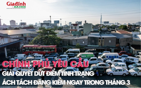 Chính phủ yêu cầu giải quyết dứt điểm tình trạng ách tắc trong hoạt động đăng kiểm ngay trong tháng 3