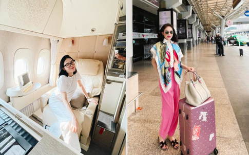'Cô dâu hào môn' Linh Rin hiếm hoi khoe thời trang sân bay, mỗi lần khoe khiến fan 'tròn mắt'