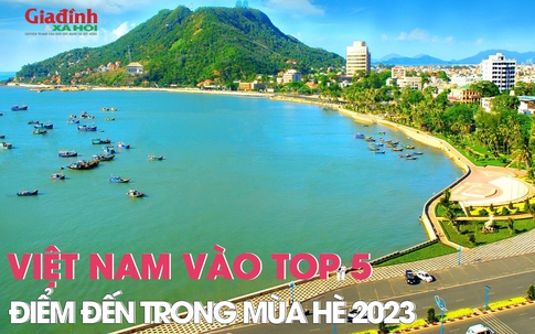 Việt Nam lọt vào top 5 điểm đến trong mùa hè 2023