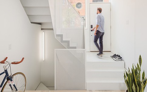 Ngôi nhà chỉ có diện tích 32m2 nhưng sở hữu thiết kế ấn tượng
