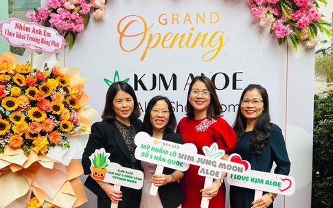 Khai trương Showroom Kjm Aloe đầu tiên tại Việt Nam