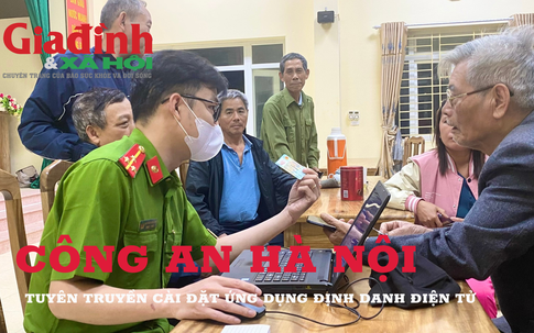 Công an Hà Nội tăng cường tuyên truyền đăng ký, cài đặt ứng dụng định danh điện tử