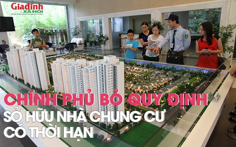 Chính phủ bỏ quy định 'Sở hữu nhà chung cư có thời hạn'