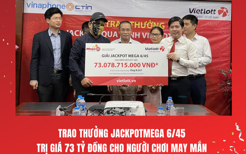 Trúng Vietlott 73 tỷ, người đàn ông làm việc ít ai ngờ tới sau lĩnh thưởng