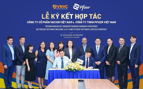 Pfizer Việt Nam ký kết Biên bản ghi nhớ với Công ty Cổ phần Vacxin Việt Nam 