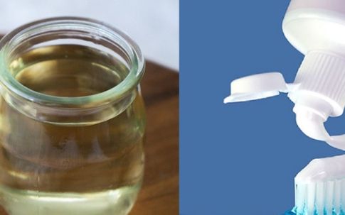 Kem đánh răng kết hợp với giấm trắng có tác dụng gì?