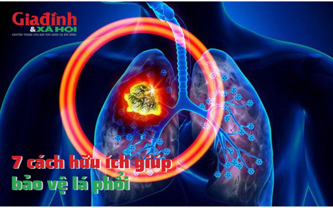 7 cách giúp bảo vệ lá phổi luôn khỏe mạnh