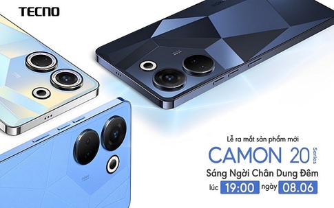 TECNO chuẩn bị ra mắt dòng điện thoại mới chuyên camera cực xịn