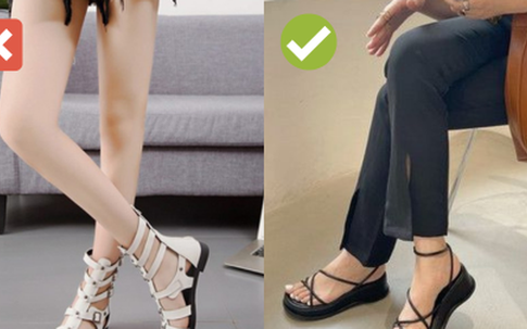 4 mẫu sandal bạn nên từ bỏ