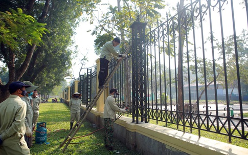 Hà Nội sắp dỡ toàn bộ hàng rào bao quanh công viên Thống Nhất?