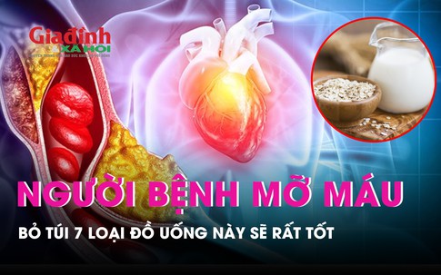 Bỏ túi 7 loại đồ uống tốt cho người bệnh máu nhiễm mỡ