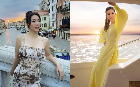 Tuổi U50 nhưng sắc vóc hoa hậu vừa ly hôn chồng trẻ vẫn nuột nà khó tin
