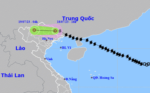 Chuyên gia lý giải nguyên nhân bão số 1 đi lệch so với dự báo 