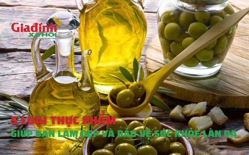 5 loại thực phẩm giúp bạn làm đẹp và bảo vệ sức khỏe làn da