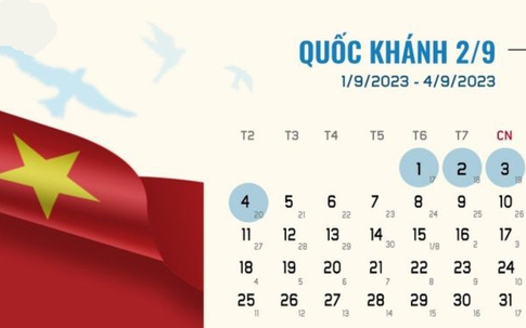 Quốc khánh Việt Nam 2/9 người lao động được nghỉ bao nhiêu ngày?