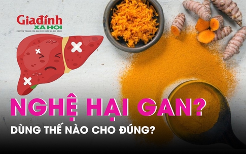 Cảnh báo: Nghệ có khả năng gây hại cho sức khỏe gan