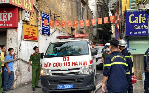 Hà Nội: Cháy nhà ống, 3 người trong một gia đình tử vong thương tâm