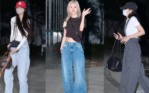 8 outfit sân bay đơn giản ai cũng có thể học theo BLACKPINK