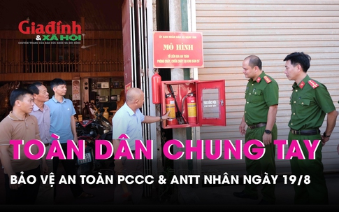 Người dân Ba Đình chung tay đồng lòng cùng lực lượng CAND trong mô hình tổ liên gia PCCC