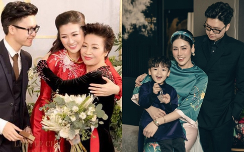 Thân thế mẹ chồng Á hậu Tú Anh: Có địa vị xã hội, tính 'thanh niên' dễ gần