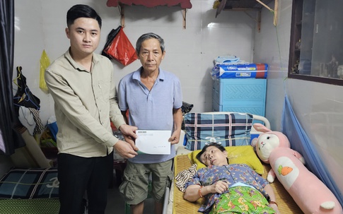Tấm lòng của bạn đọc Báo Sức khoẻ & Đời sống đến với 2 hoàn cảnh khó khăn ở Huế