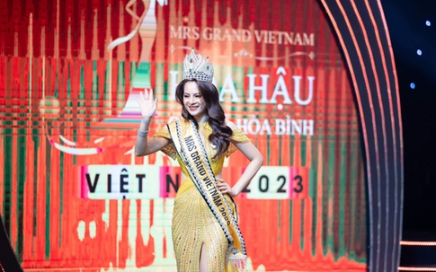 Cựu sinh viên trường Y tế Hải Phòng đăng quang Hoa hậu Mrs Grand Vietnam 2023