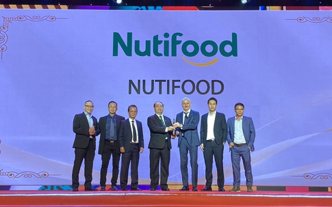 Nutifood được vinh danh là "Nơi làm việc tốt nhất châu Á" lần thứ 4 liên tiếp