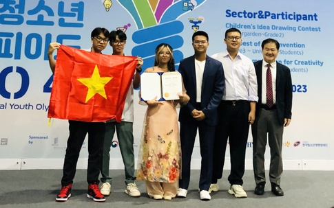 Học sinh Quảng Ninh thắng lớn tại Olympic khoa học quốc tế Hàn Quốc 