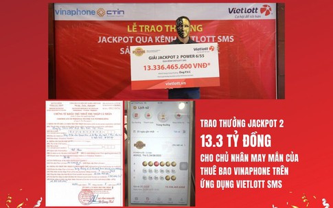 Danh tính người đàn ông trúng giải Jackpot có giá trị lớn nhất trên Vietlott SMS là ai?
