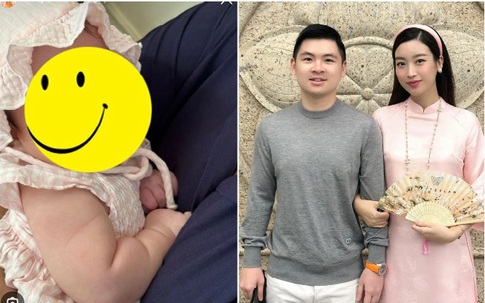 Hoa hậu Đỗ Mỹ Linh lần đầu công khai con gái trên mạng xã hội, ái nữ cực bụ bẫm, dễ thương