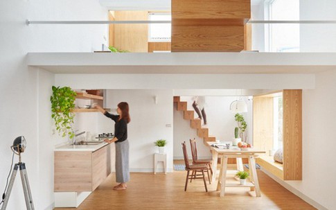 Những thiết kế gác lửng cho nhà nhỏ hóa rộng
