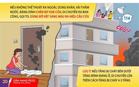 Nên đọc, tải và lưu cẩm nang PCCC sau, hàng triệu người sẽ có thêm kiến thức xử lý và cơ hội sống sót