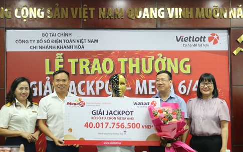 Chơi Vietlott để giải trí, sau 5 năm bỗng nhận tin trúng tiền tỷ