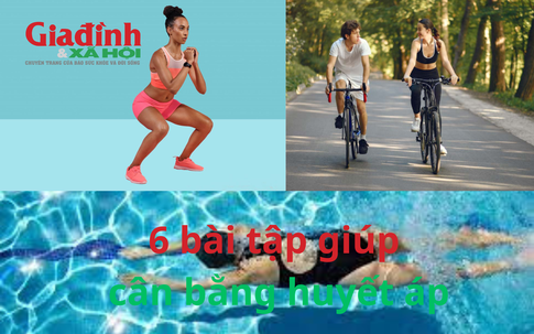 6 bài tập giúp cân bằng huyết áp