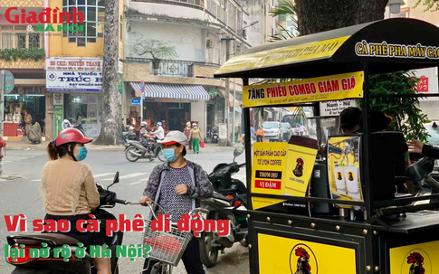 Vì sao cà phê di động lại nở rộ ở Hà Nội?