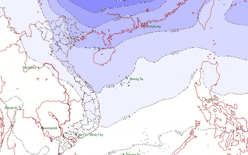 Gió mùa Đông Bắc liên tiếp dồn xuống, miền Bắc sắp mưa rét dài ngày