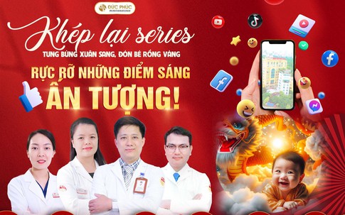 Khép lại chuỗi tư vấn trực tuyến 'Tưng bừng xuân sang, đón bé rồng vàng': Bệnh viện Đức Phúc giải ngân gần 4 tỷ đồng