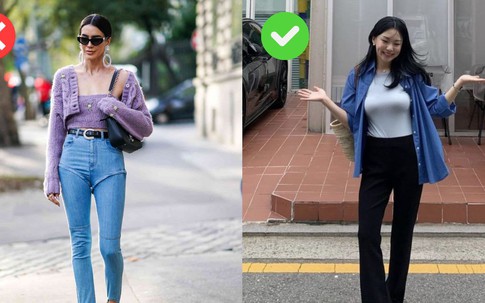 4 kiểu quần jeans không ''hack dáng'' như bạn tưởng