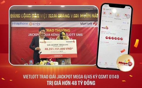 Người phụ nữ 'ẵm' giải độc đắc bật mí cách đổi 10 ngàn đồng lấy gần 50 tỷ Vietlott