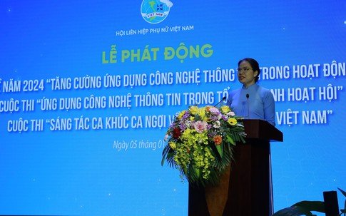 Phát động cuộc thi về ứng dụng công nghệ thông tin trong tổ chức sinh hoạt Hội và sáng tác ca khúc về phụ nữ Việt Nam